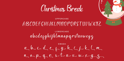 Christmas Break Font Poster 5