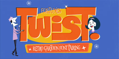 Fd Twist Font Poster 1