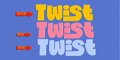 Fd Twist Font Poster 4