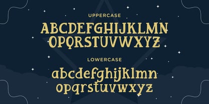 Mighty Star Font Poster 2