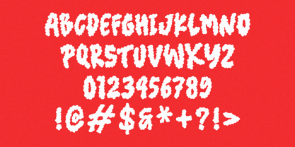 Teenage Kloudy Font Poster 4