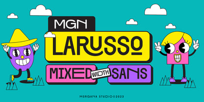 MGN Larusso Font Poster 1