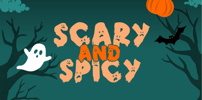 Scary Font Poster 4