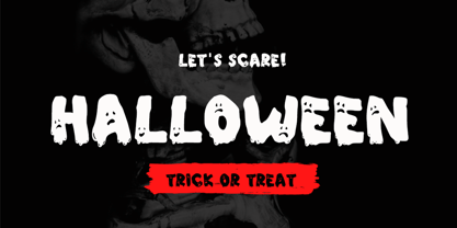 Scary Font Poster 3