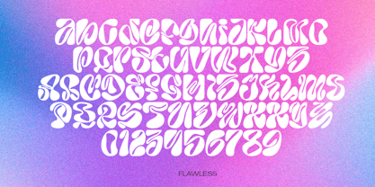 Fd Flawless Font Poster 7