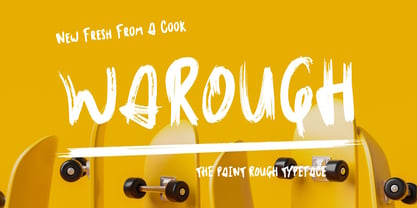 Warough Font Poster 1