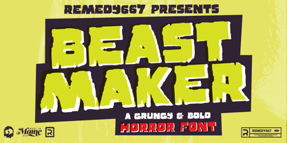 Beast Maker Font Poster 1