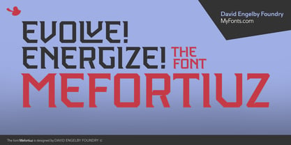 Mefortiuz Font Poster 1