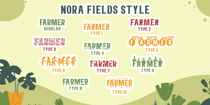 Nora Fields Font Poster 10