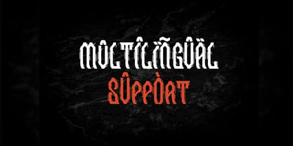 Vetlicaz Font Poster 5