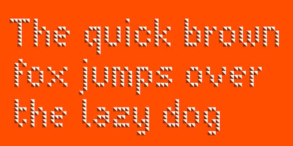 Basic Pixel Font Poster 6