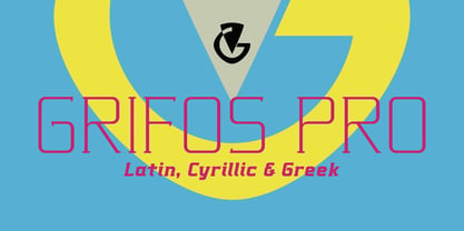 Grifos Pro Font Poster 3