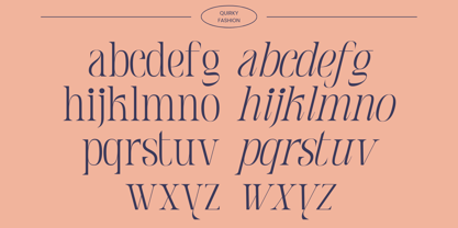 Quirky Fashion Font Poster 5