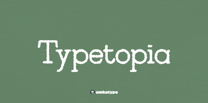 Typetopia Font Poster 1