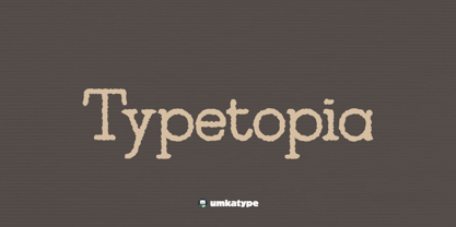 Typetopia Font Poster 11