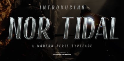Nor Tidal Font Poster 1
