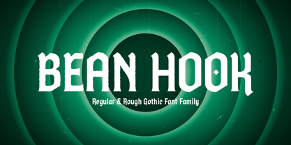 Bean Hook Font Poster 1