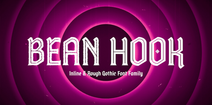 Bean Hook Font Poster 2