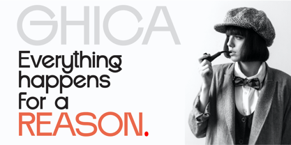 Ghica Font Poster 3