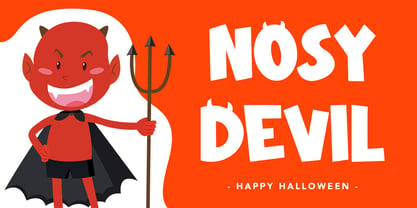 Tricky Devil Font Poster 4