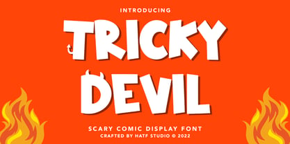 Tricky Devil Font Poster 1