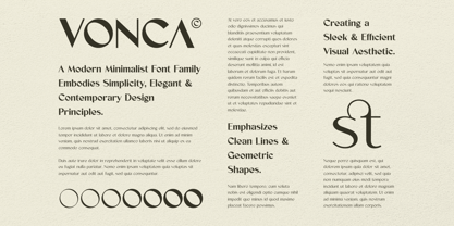 Vonca Font Poster 2