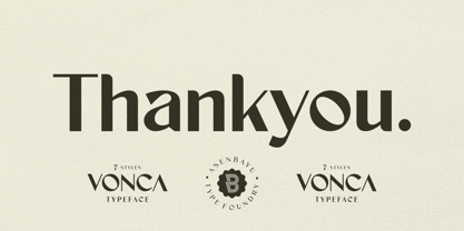 Vonca Font Poster 15