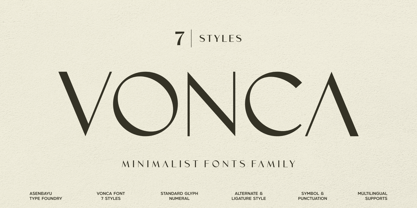 Vonca Font Poster 1