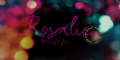 Murisa Rosalie Font Poster 1