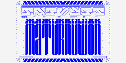 Zephyrus Cyber Font Poster 7