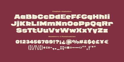 Grand Label Font Poster 6