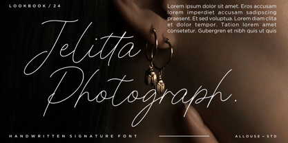 Jemaritta Signature Font Poster 3