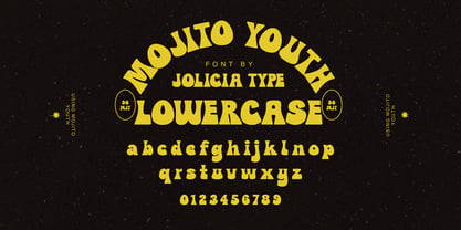 Mojito Youth Font Poster 2