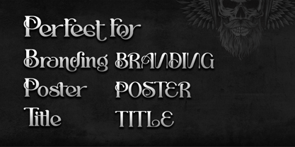 Black Oldest Font Poster 9