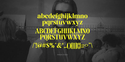 Insigma Font Poster 13