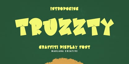 MC Truzzty Font Poster 1