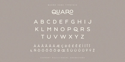 Quaro Font Poster 10