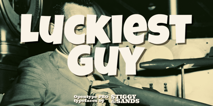 Luckiest Guy Pro Font Poster 1