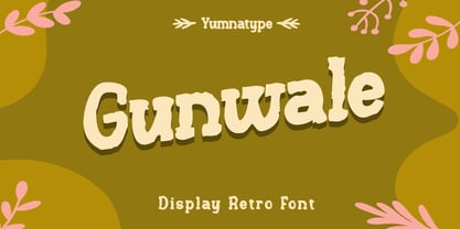 Gunwale Font Poster 1