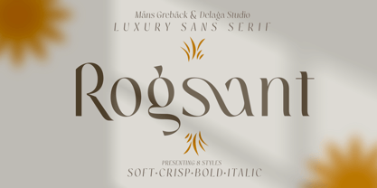Rogsant Crisp Font Poster 13