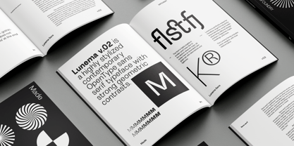 Lunema Sans v.02 Font Poster 5