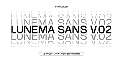 Lunema Sans v.02 Font Poster 1