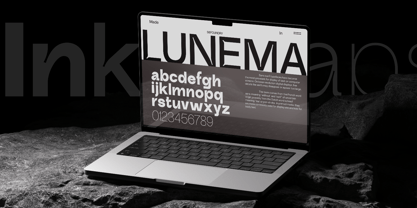 Lunema Sans v.02 Font Poster 2