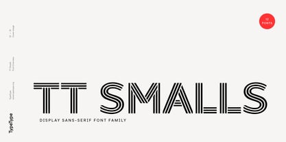 TT Smalls Font Poster 1