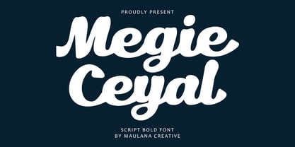 MC Megie Ceyal Font Poster 1