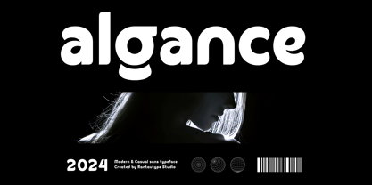 Algance Font Poster 1