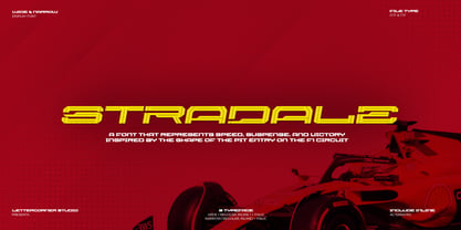 Stradale Font Poster 1