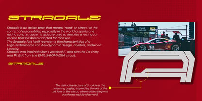 Stradale Font Poster 2