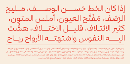 Mestika Arabic Font Poster 3