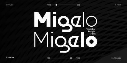 Migelo Font Poster 1